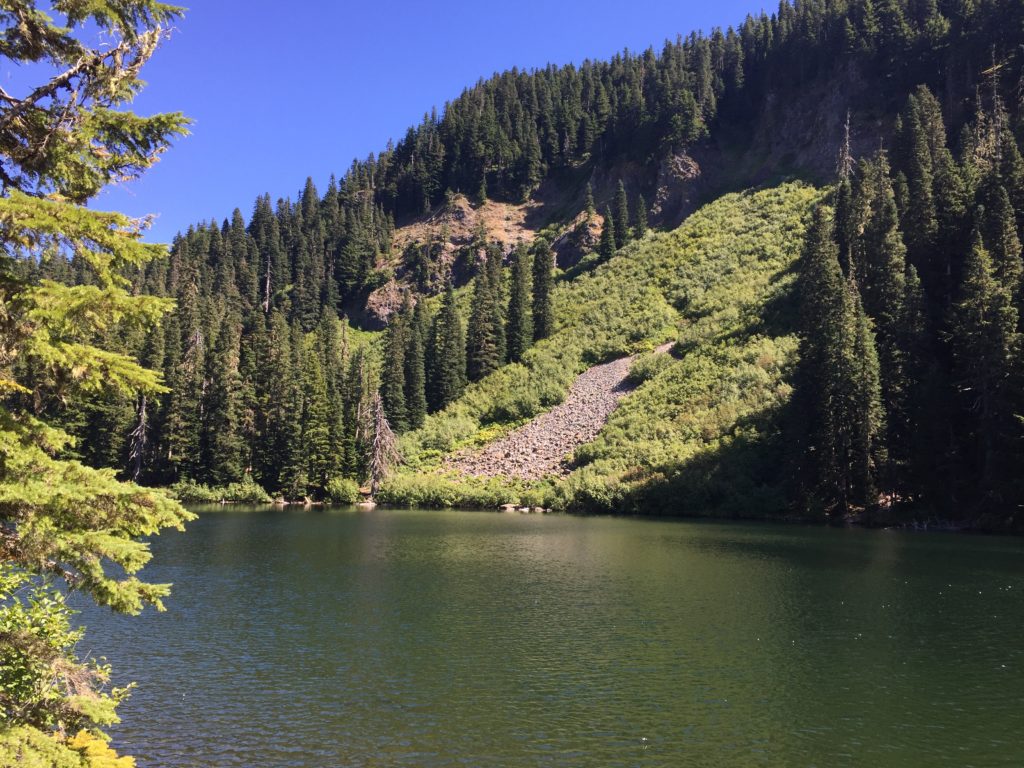 MIddle Rock Lake - sunshine