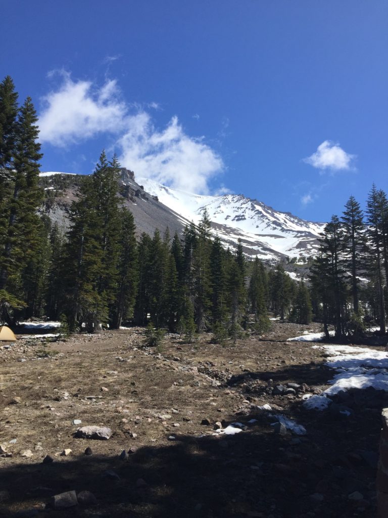 Ascending past Horse Camp