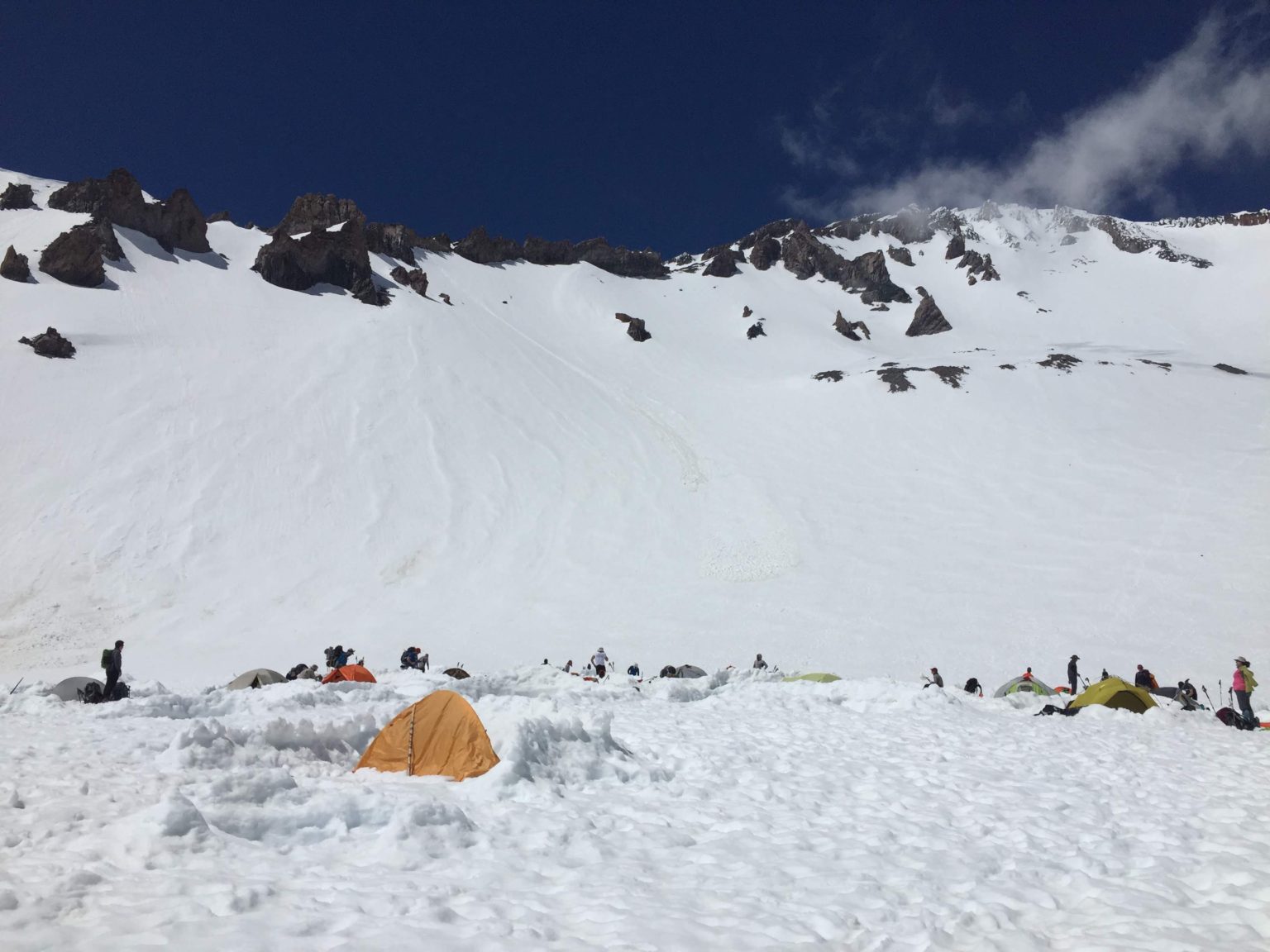 Helen Lake - high camp